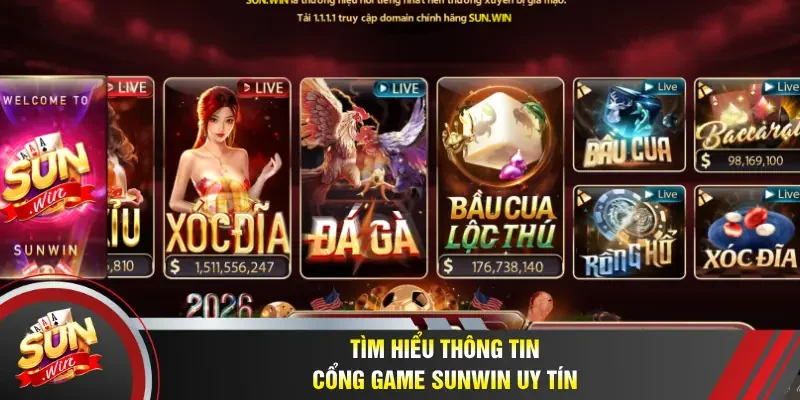 Khám phá thông tin cổng game Sunwin uy tín